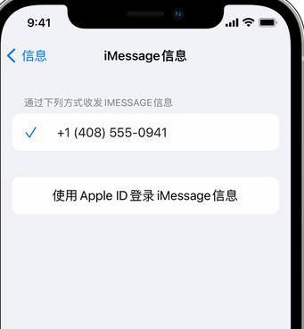 金凤apple维修iPhone上无法正常发送iMessage信息 