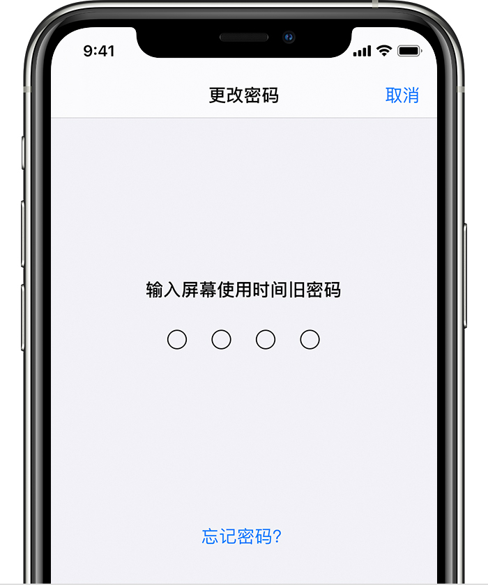 金凤苹果手机维修分享iOS 14 忘记屏幕使用时间密码怎么办 